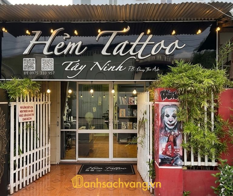 Hẻm Tattoo Tây Ninh - studio xăm hình tại Long Hoa