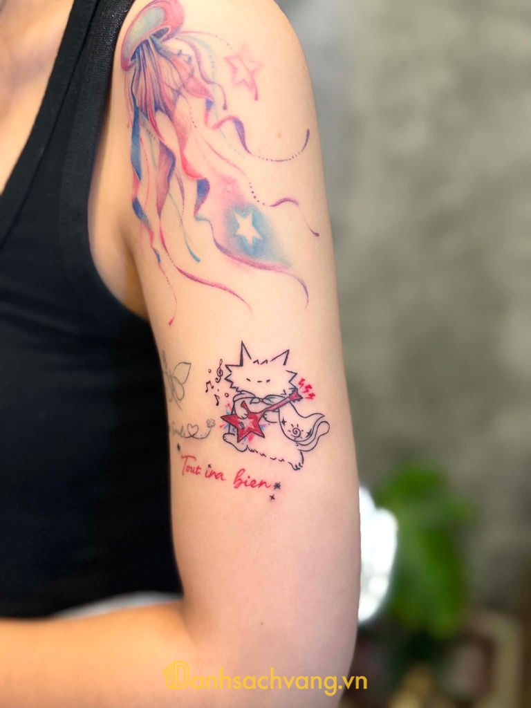 Tân Trần Tattoo - studio tattoo xăm hình ở TPHCM tại Trần Hưng Đạo Chợ Quán