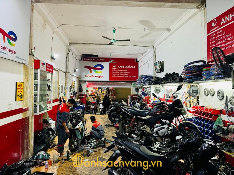Anh Quân FI - tiệm sửa xe máy ở Hà Nội chuyên hệ thống phun xăng điện tử