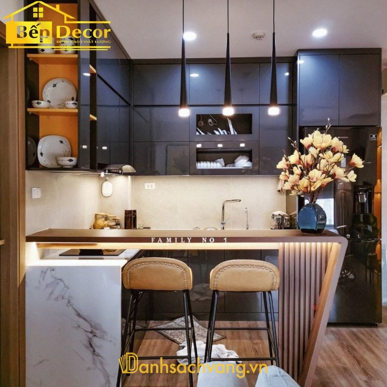 Bếp Decor - thiết kế thi công tủ bếp tại Quảng Ngãi