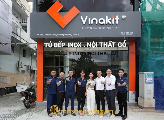 Tủ Bếp TPHCM - Vinakit - thiết kế thi công nội thất ở TPHCM