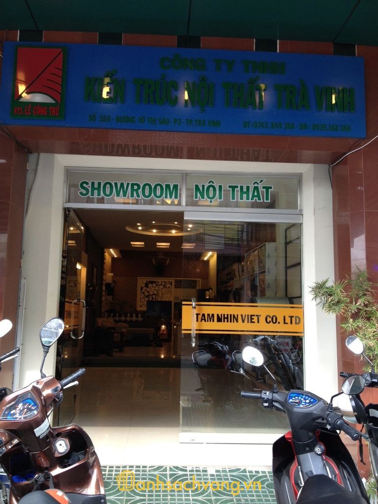 Công Ty TNHH Kiến Trúc Nội Thất Trà Vinh - đơn vị thiết kế thi công nội thất ở Vĩnh Long