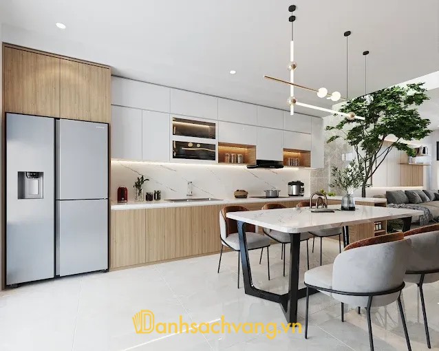 HTD Decor - Thi công tủ bếp Acrylic ở Đà Nẵng