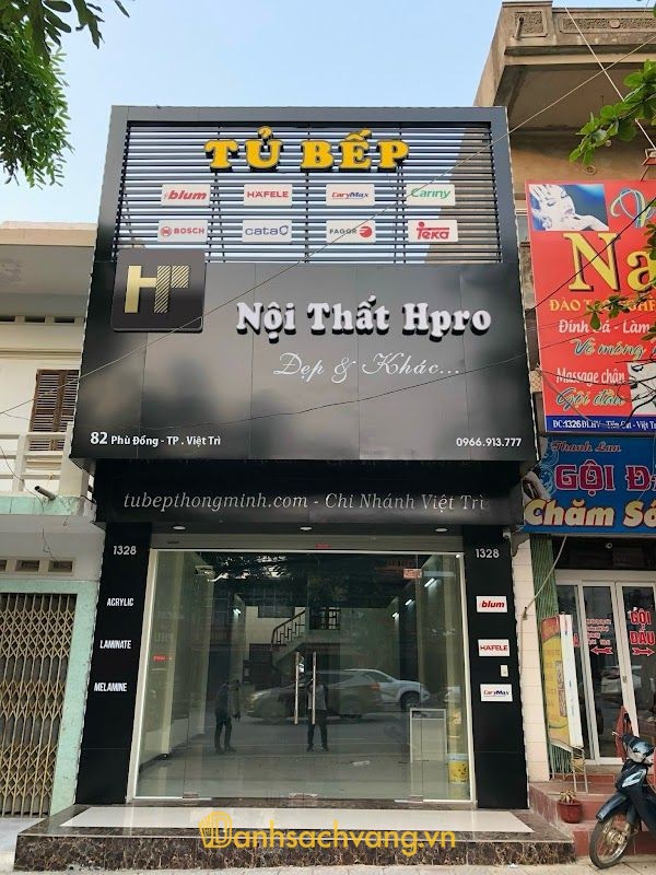 Nội Thất HPRO - thiết kế thi công tủ bếp ở Hà Nội