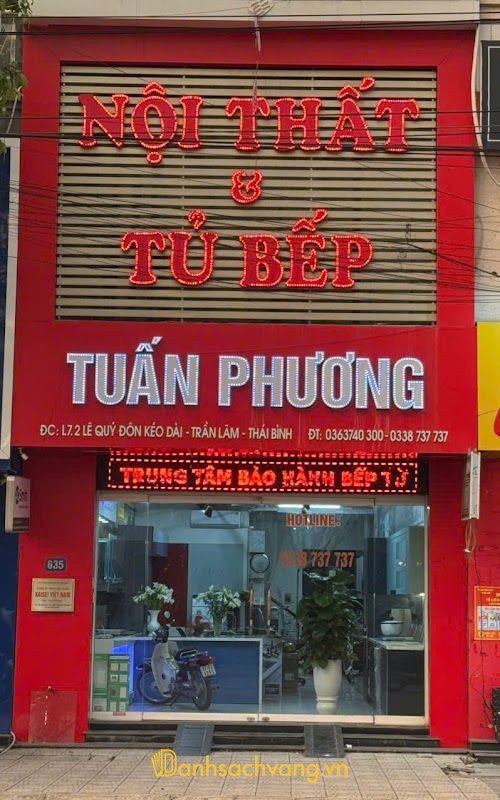 Tủ Bếp Thái Bình - Thiết kế thi công tủ bếp ở Hưng Yên