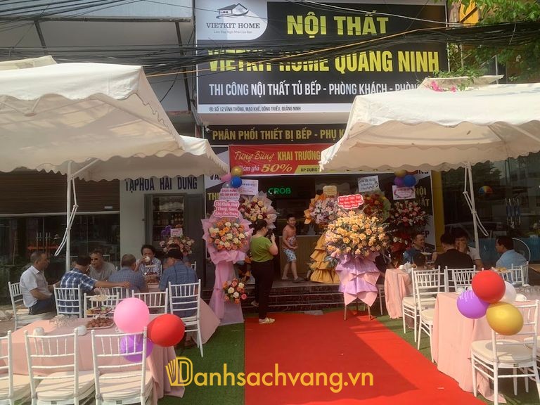 Vietkit Home Quảng Ninh - thi công tủ bếp tại Mạo Khê