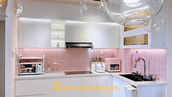 Nội Thất Minh Đức - thiết kế thi công tủ bếp ở Vĩnh Long