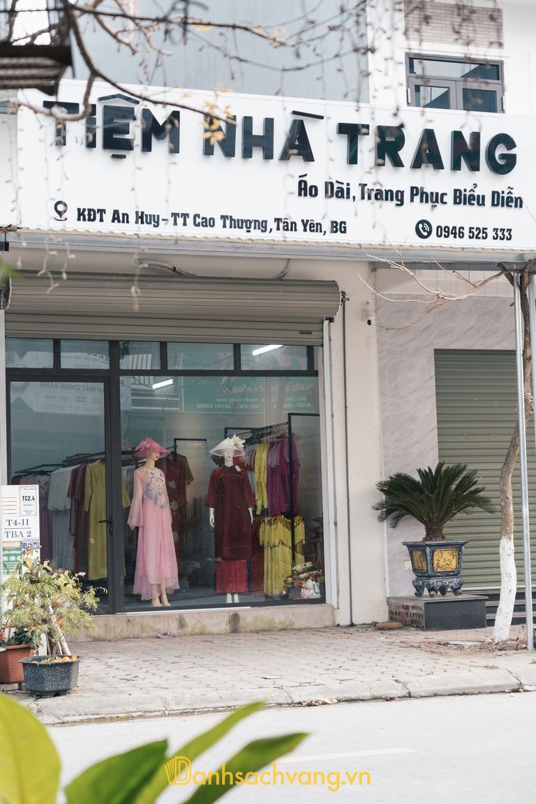 Áo Dài Tiệm Nhà Trang - cửa hàng cho thuê áo dài tại Bắc Ninh