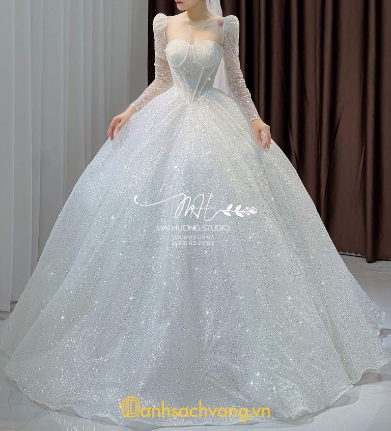MAI HƯƠNG Bridal Studio cho thuê áo dài cưới và chụp ảnh tại Cần Thơ