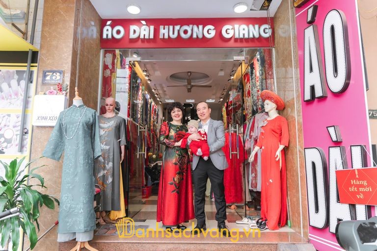 Áo dài Hương Giang - 73 Nguyễn Thiện Thuật Phố Hiến