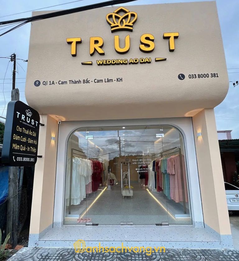 TRUST WEDDING - thuê áo dài cưới Cam Lâm Khánh Hòa