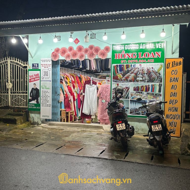 Áo dài Hồng Loan - cửa hàng áo dài tại Lâm Đồng