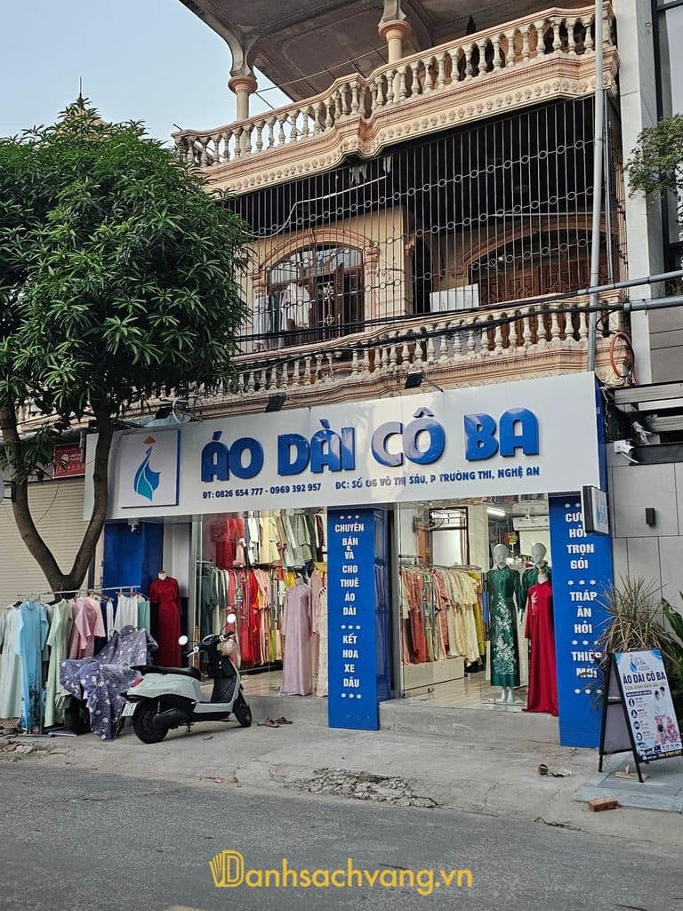 ÁO DÀI CÔ BA - địa chỉ thuê áo dài đẹp tại Nghệ An