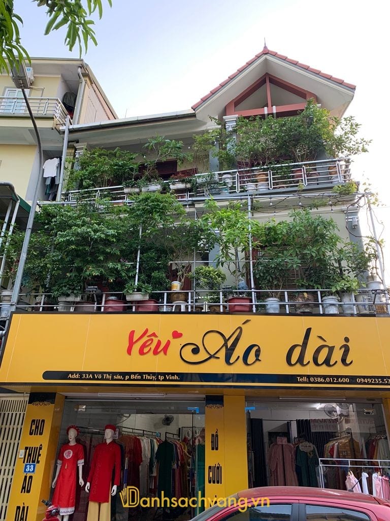 Yêu Áo Dài - cửa hàng mua bán và cho thuê áo dài ở Vinh Nghệ An