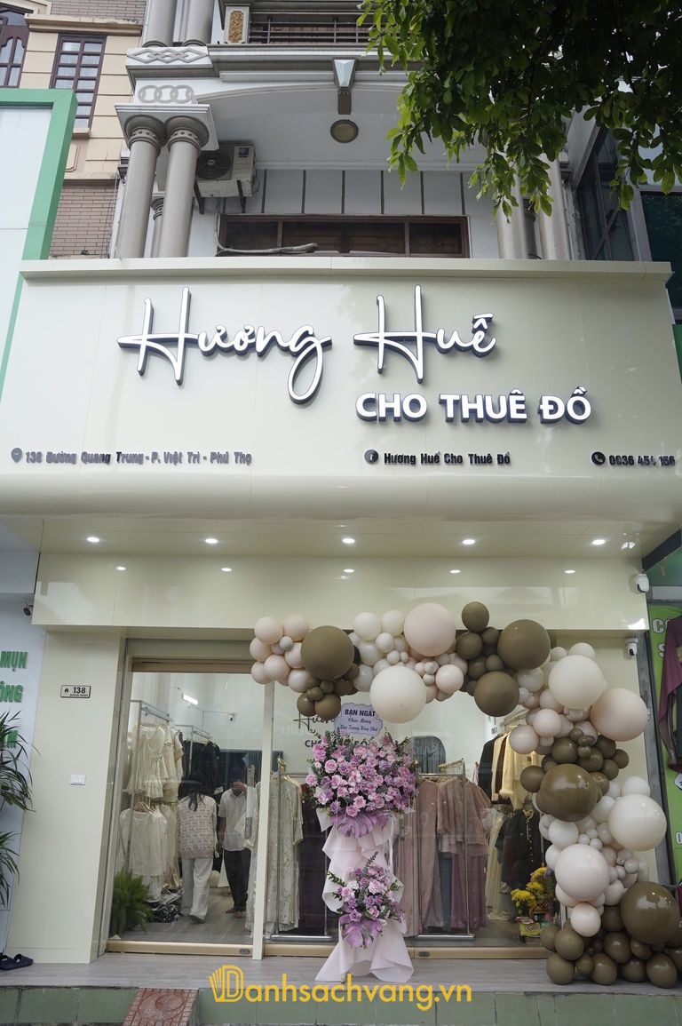 Hương Huế Cho Thuê Đồ - địa chỉ thuê áo dài ở Phú Thọ