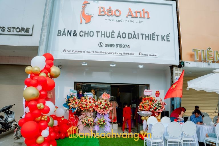 Áo dài Bảo Anh - cửa hàng cho thuê áo dài thiết kế ở Thanh Hóa