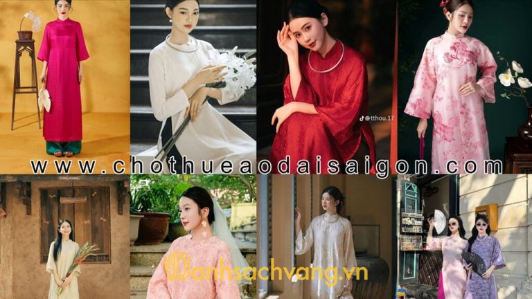Cho Thuê Áo Dài Sài Gòn - áo dài truyền thống và chụp ảnh tại TPHCM