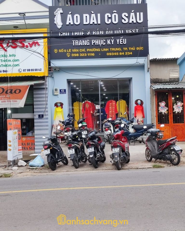 Áo Dài Cô Sáu - cửa hàng cho thuê áo dài truyền thống tại Thủ Đức TPHCM