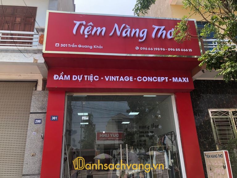 Tiệm Nàng Thơ - cửa hàng thuê trang phục tại Bắc Ninh