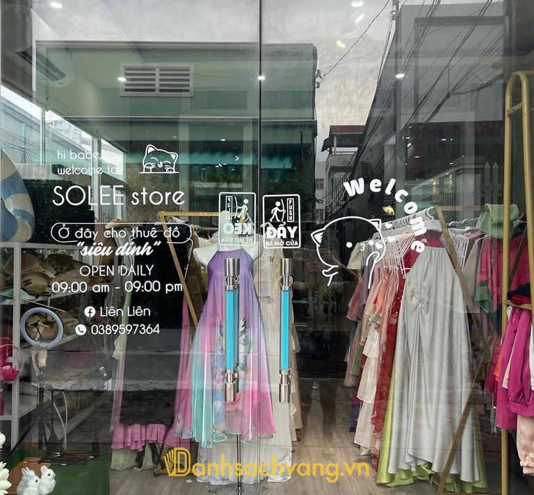 SOLEE.store - cửa hàng thuê váy và trang phục dự tiệc Cần Thơ