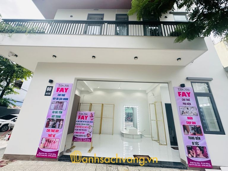 Fay - tiệm cho thuê váy thiết kế tại Đà Nẵng