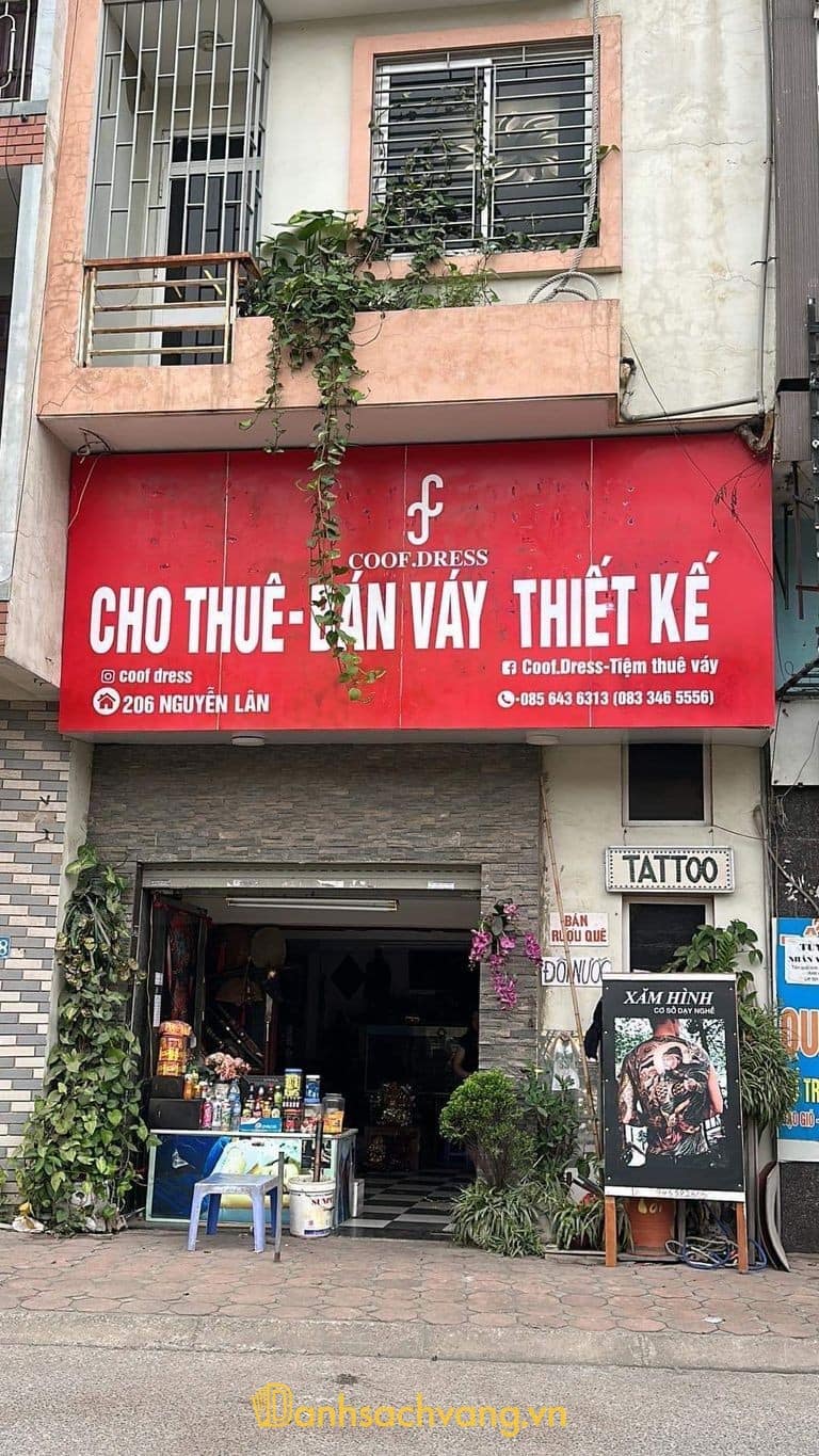 CoofDress - tiệm thuê váy tại Hà Nội