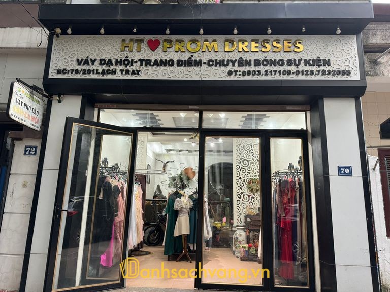HT PROM DRESSES - địa chỉ thuê váy thiết kế ở Hải Phòng
