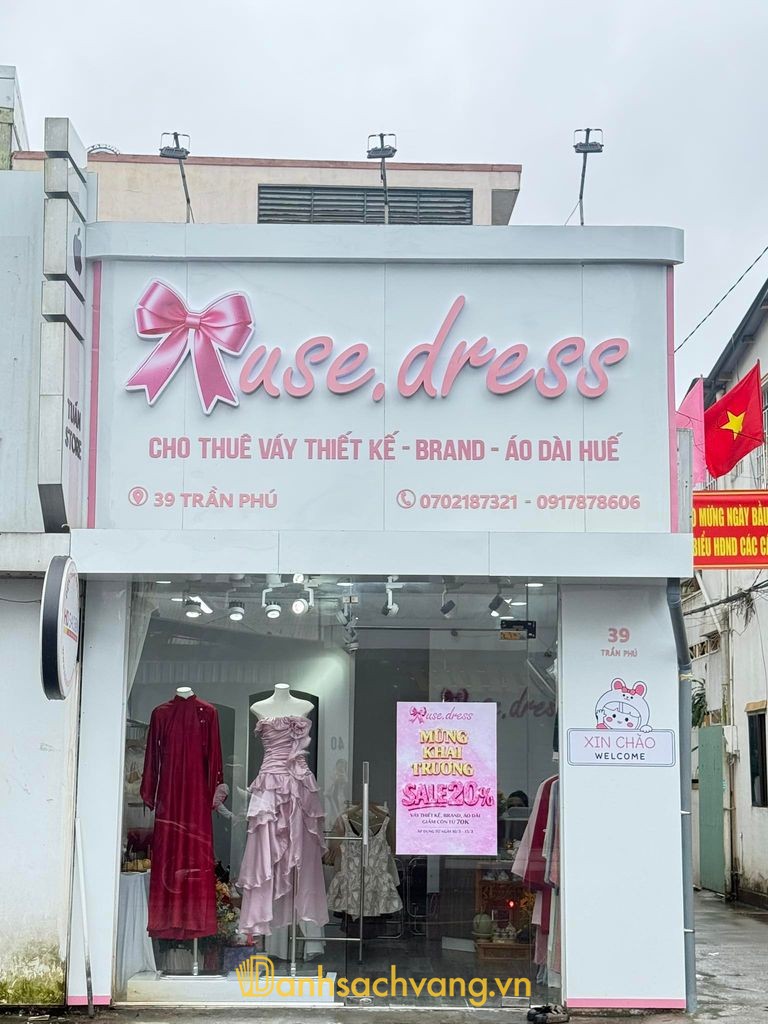 Muse Dress - cho thuê váy thiết kế tại Huế