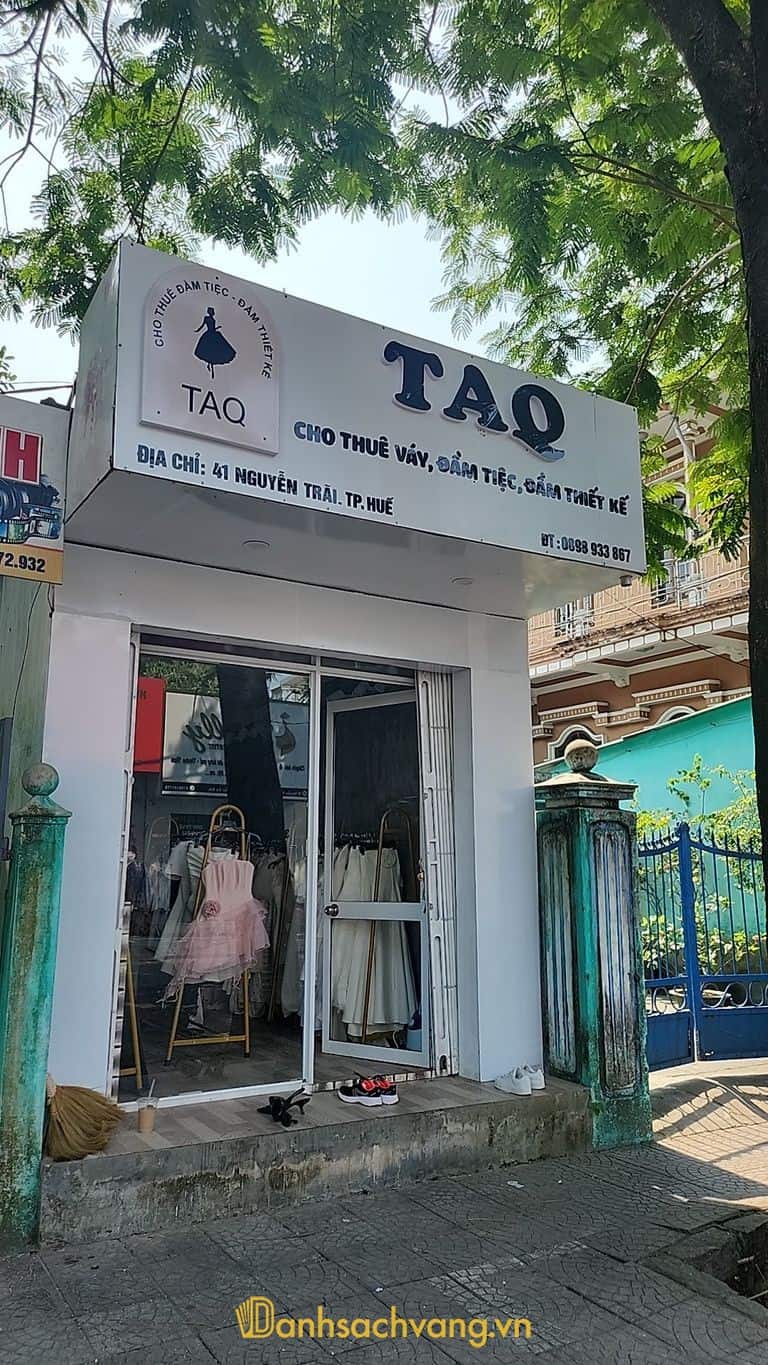 TAQ - cho thuê váy đầm tiệc đầm thiết kế Huế