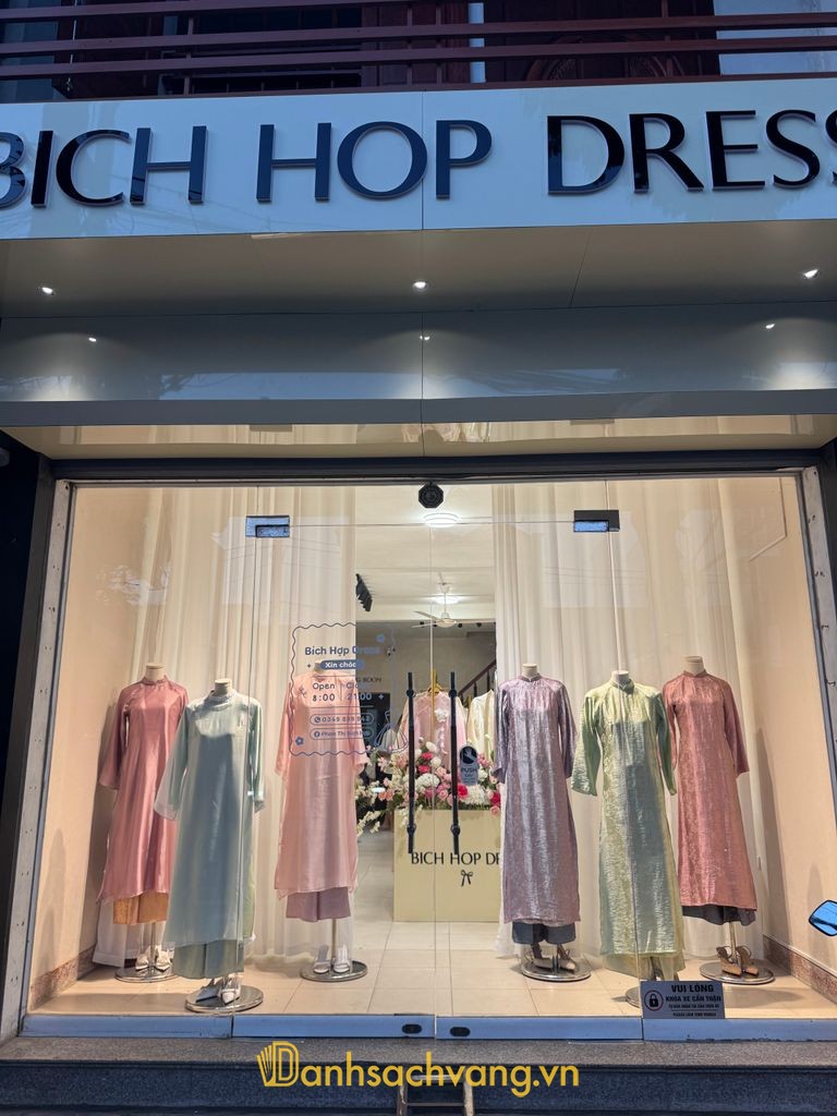 Bích Hợp Dress - tiệm thuê váy dự tiệc và áo dài tại Hưng Yên