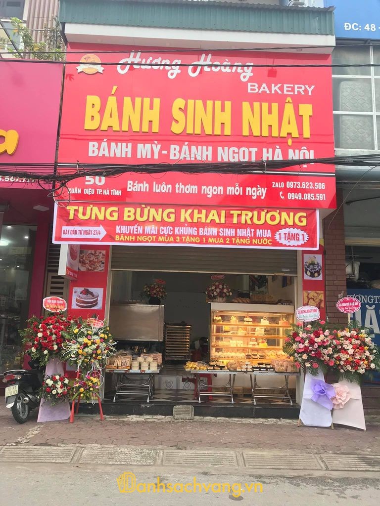 Hương Hoàng Bakery - tiệm bánh ngọt tại đường Xuân Diệu Hà Tĩnh