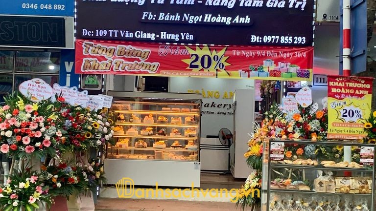 Bánh Ngọt Hoàng Anh - Tiệm bánh sinh nhật tại Văn Giang Hưng Yên