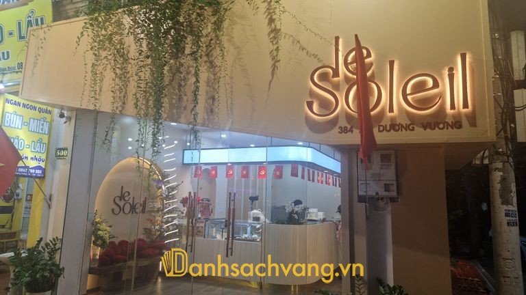 Le Soleil Pastry tiệm bánh ngọt tại đường An Dương Vương Lào Cai