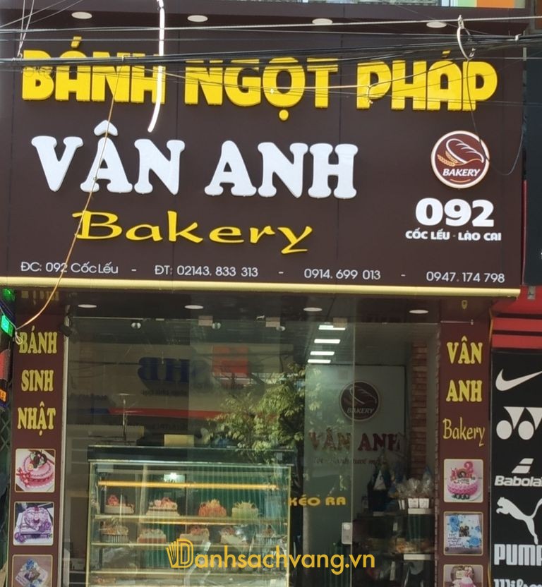 Tiệm Bánh Ngọt Vân Anh tại 092 Cốc Lếu Lào Cai