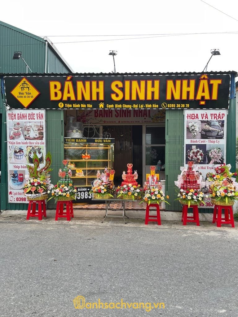 Bánh Sinh Nhật Đức Văn - Tiệm bánh kem tại Ninh Bình