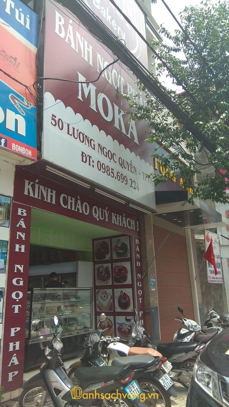 Bakery Moka - bánh ngọt và bánh sinh nhật tại Thái Nguyên
