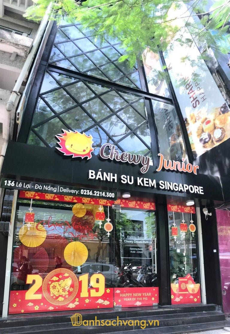 Chewy Junior - bánh su kem Singapore tại Đà Nẵng