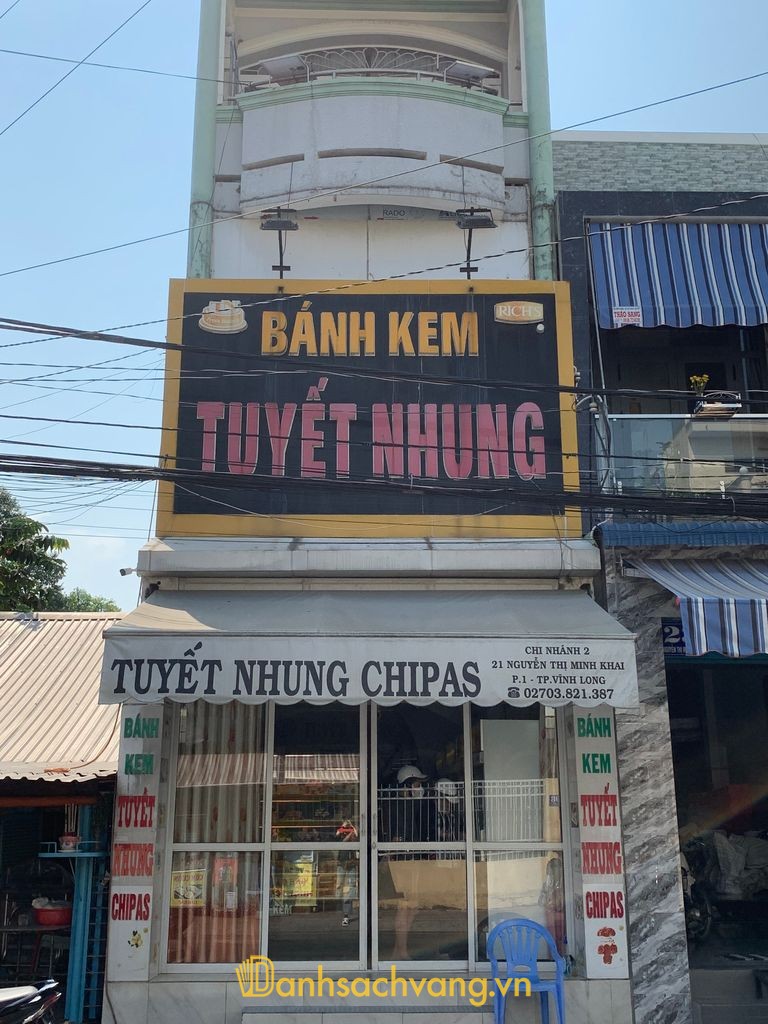 Bánh Kem Tuyết Nhung Chipas - tiệm bánh ngọt tại Vĩnh Long