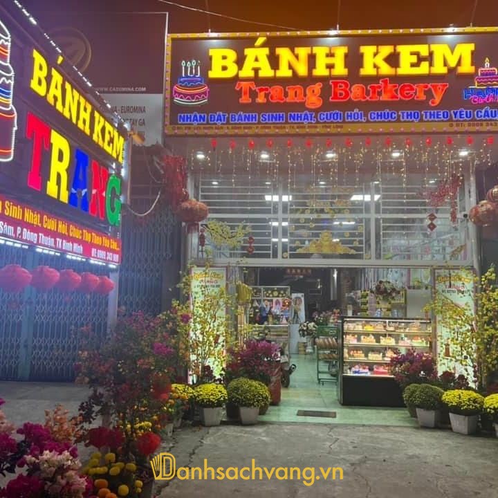 Bánh kem Trang - tiệm bánh ngọt tại Vĩnh Long