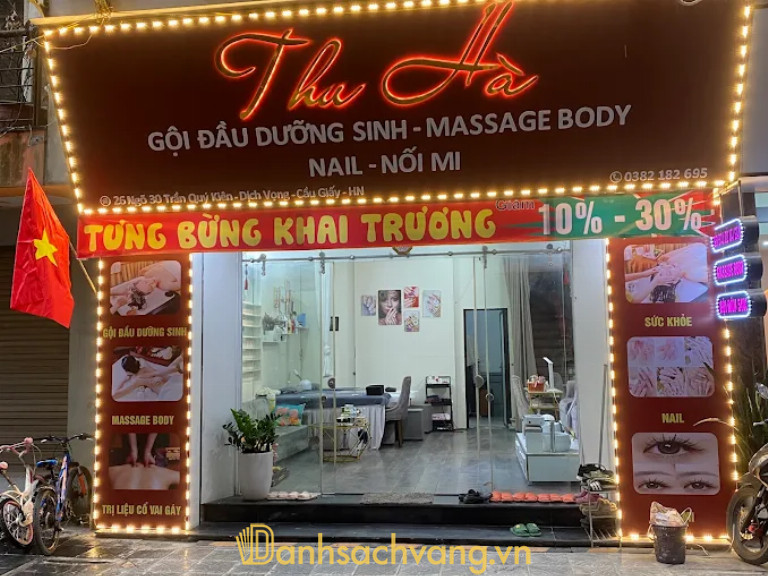 Thu Hà Spa gội đầu dưỡng sinh ở hà nội