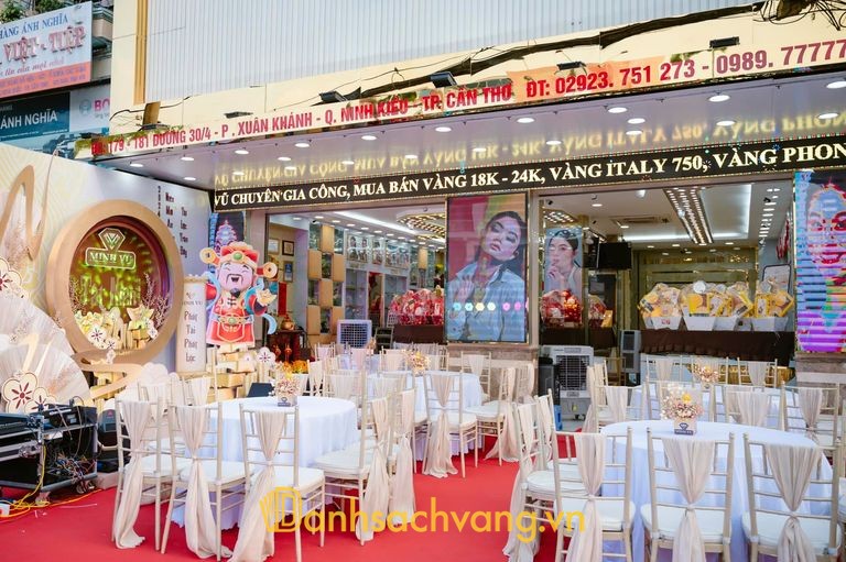 Tiệm Vàng Minh Vũ - Tiệm nhẫn cưới ở Cần Thơ