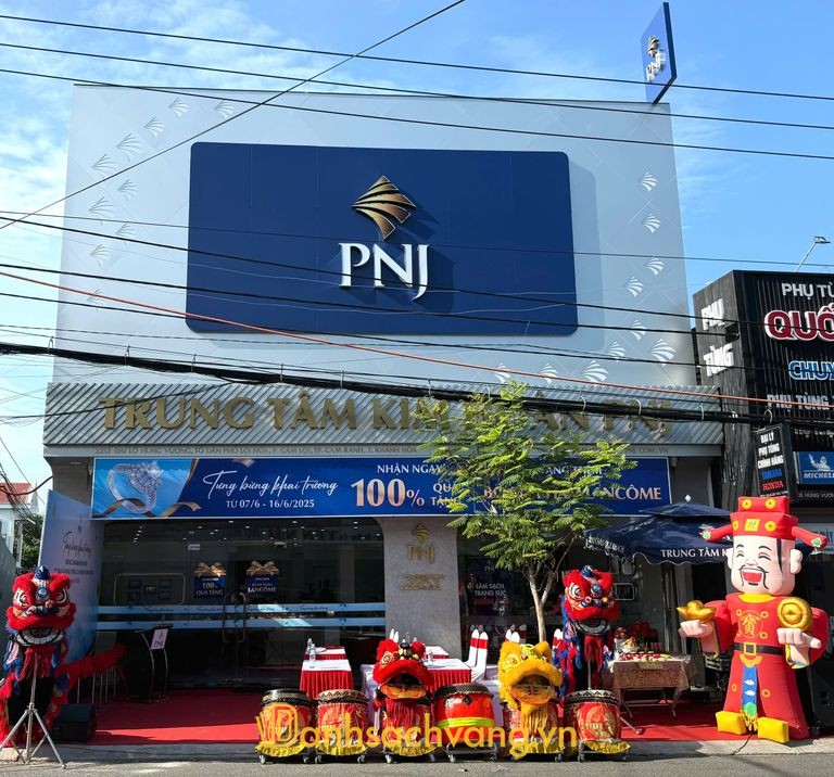 PNJ Hùng Vương - Tiệm nhẫn cưới tại Khánh Hòa