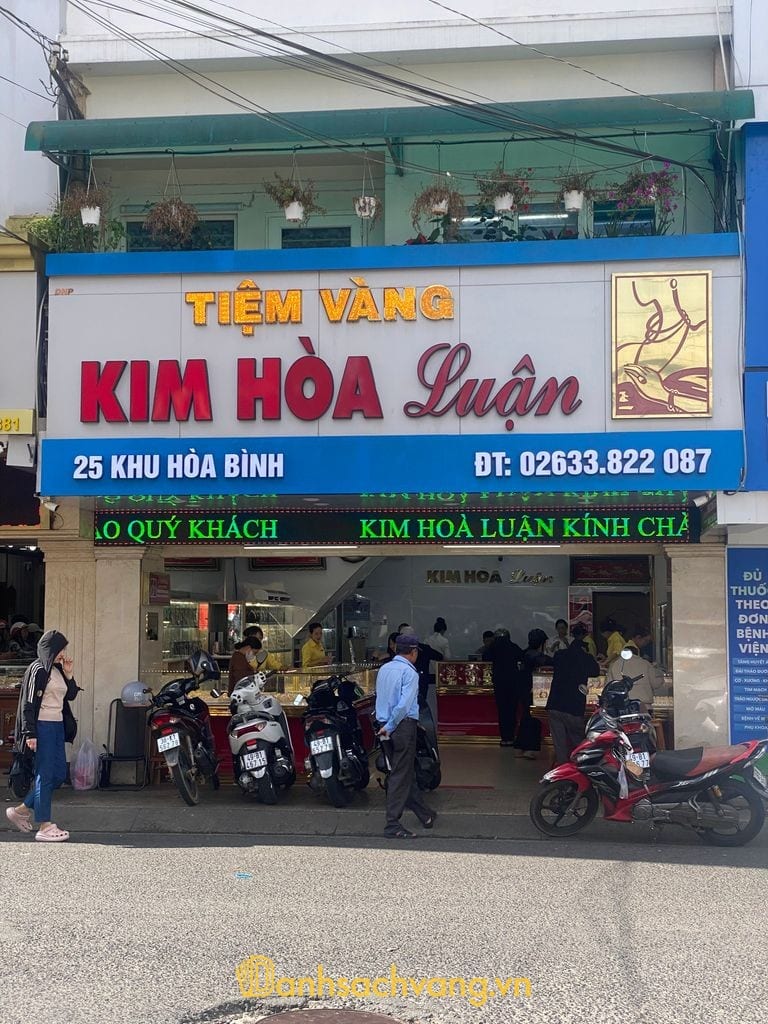 Tiệm Vàng Kim Hòa Luận tại Khu Hòa Bình Đà Lạt
