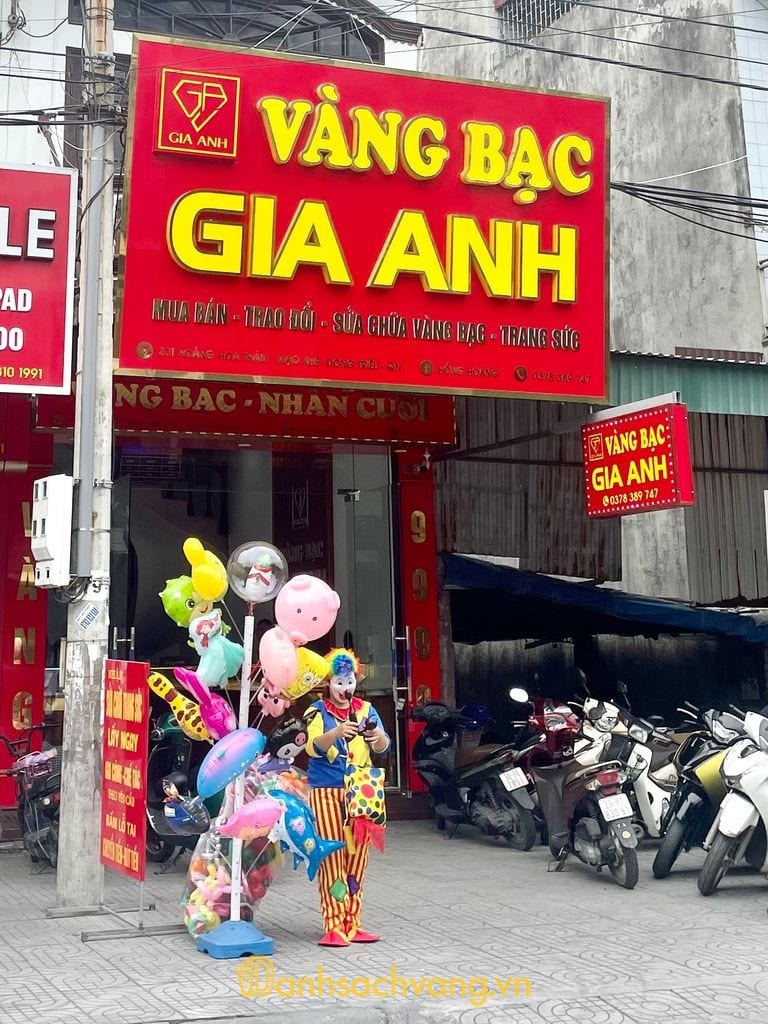 Vàng Bạc Gia Anh tại Mạo Khê Quảng Ninh