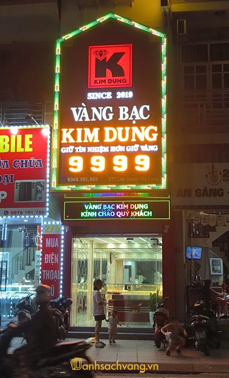 Vàng Bạc Kim Dung - cơ sở chế tác trang sức cưới tại Quảng Ninh