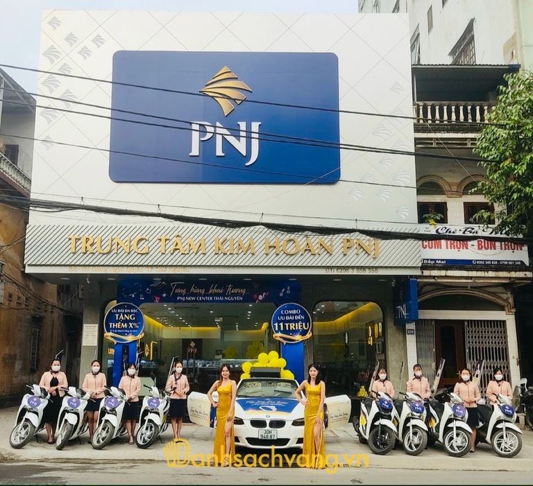 PNJ 110 Lương Ngọc Quyến - tiệm nhẫn cưới ở Thái Nguyên
