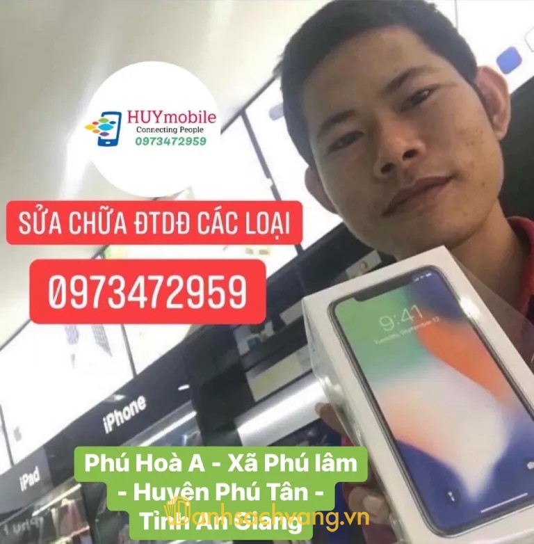 HUYmobile - tiệm sửa điện thoại ở An Giang tại Phú Lâm