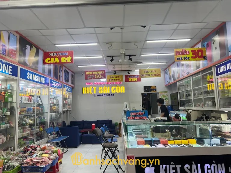 Kiệt Sài Gòn - tiệm sửa chữa điện thoại ở An Giang