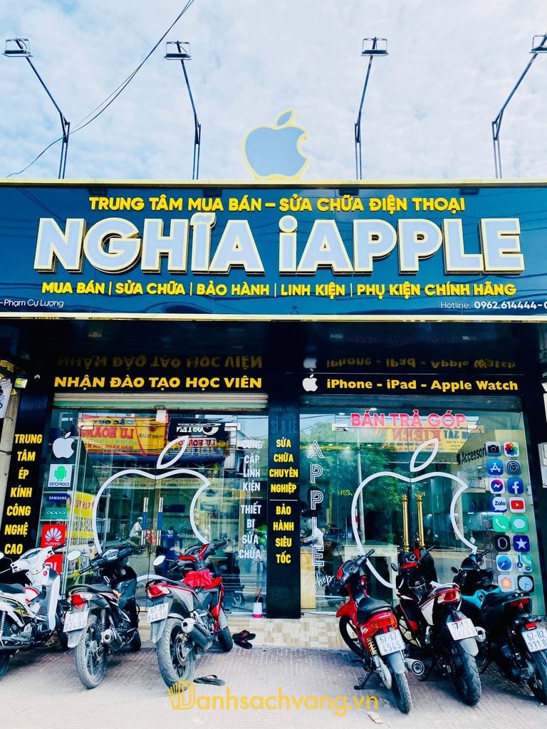ĐTDĐ NGHĨA iAPPLE - cửa hàng sửa iPhone tại Long Xuyên An Giang