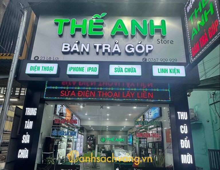 THẾ ANH Store - cửa hàng sửa điện thoại và linh kiện tại Châu Đốc